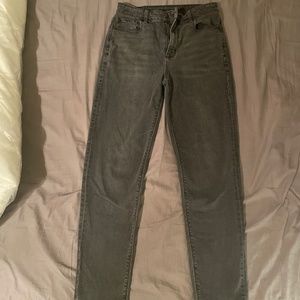 American Eagle Stretch Mom Jeans Black